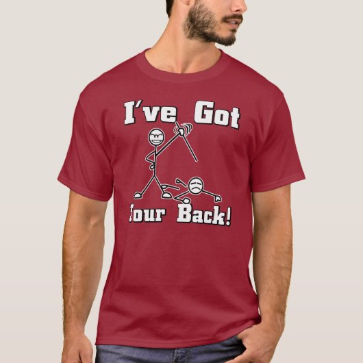T-shirt J'ai votre dos (Devant)