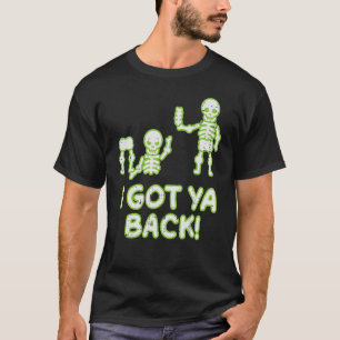 T-shirt J'Ai Ya Retour Skeletons Pun Halloween Hommes Femm