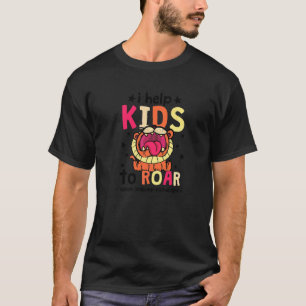 T-shirt J'aide les enfants à RAWR SLP Orthophoniste