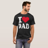 T-shirt J'aime (Devant entier)