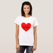 T-shirt J'aime (Devant entier)