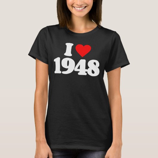 T-SHIRT J'AIME 1948 (Devant)
