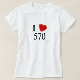 T-shirt J'aime 570 Scranton