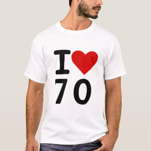 T-shirt J'aime 70