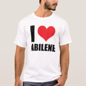 T-shirt J'aime Abilene (Devant)