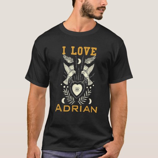 T-shirt J'aime Adrian (Devant)