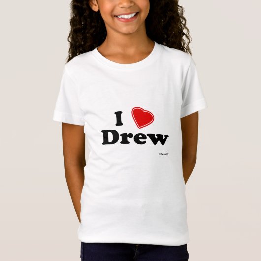 T-Shirt J'aime ai dessiné (Devant)