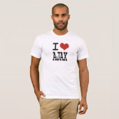 T-shirt J'aime Ajax (Devant entier)