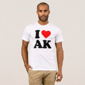 T-SHIRT J'AIME AK (Devant entier)