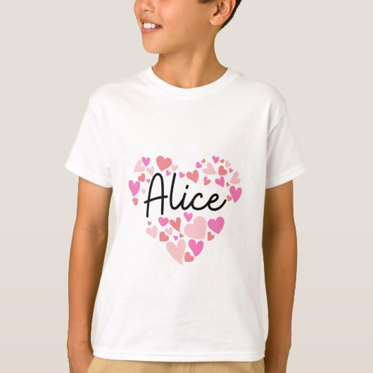 T-shirt J'aime Alice (Devant)