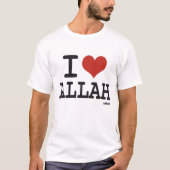 T-shirt J'aime Allah (Devant)