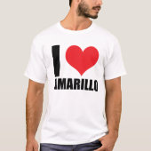 T-shirt J'aime Amarillo (Devant)