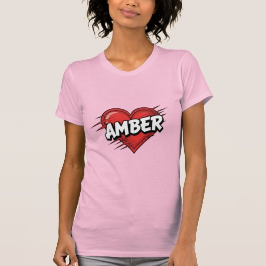 T-Shirt J'aime Amber (Devant)