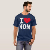 T-shirt J'aime amie maman (Devant entier)