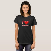 T-shirt J'aime Amsterdam (Devant entier)