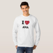 T-shirt J'aime Ana (Devant entier)