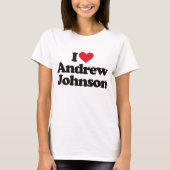 T-shirt J'aime Andrew Johnson (Devant)