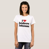 T-shirt J'aime Andrew Johnson (Devant entier)