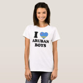 T-shirt J'aime Aruba Boys (Devant entier)