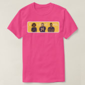 T-shirt J'aime ASL en jaune (Design devant)