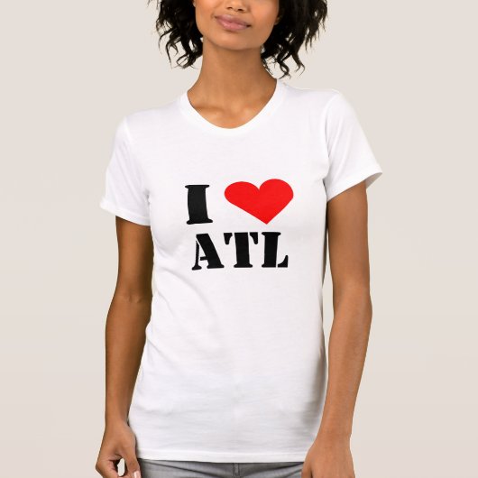 T-Shirt J'Aime ATL Cœur (Devant)