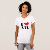 T-Shirt J'Aime ATL Cœur (Devant entier)