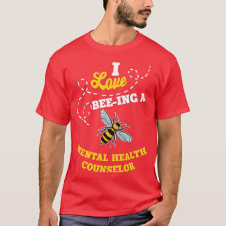T-shirt J'Aime Avoir Été Dans Un Conseiller En Santé Menta