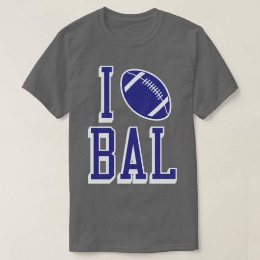 T-shirt J'aime BAL Black (Design devant)