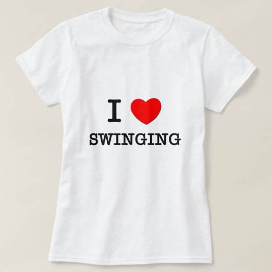 T-shirt J'aime balancer (Design devant)