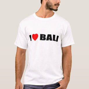 T-shirt J'aime Bali, Indonésie