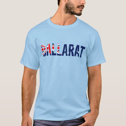 T-shirt J'aime Ballarat Australie (Devant)