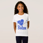 T-Shirt J'aime Baton (Devant entier)