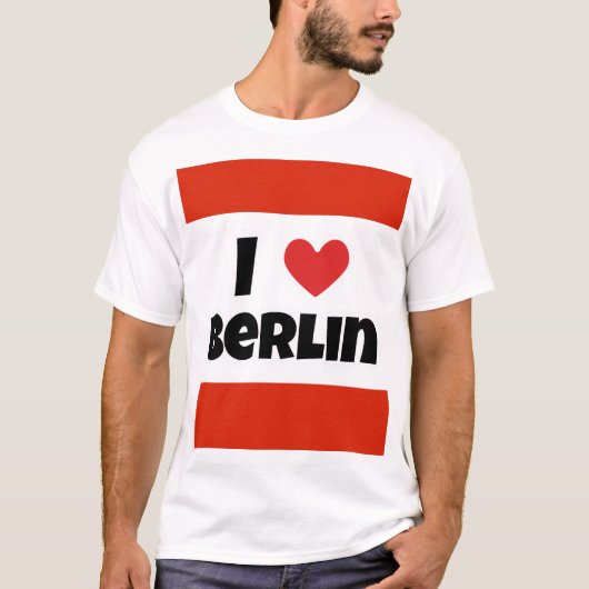 T-shirt J'aime Berlin (Devant)