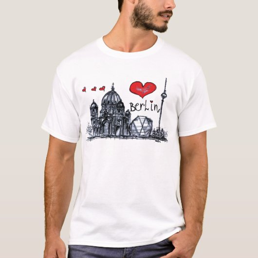 T-shirt J'aime Berlin (Devant)