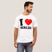 T-SHIRT J'AIME BERLIN 3D (Devant entier)