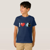 T-shirt J'Aime Bicolor Damselfish (Devant entier)
