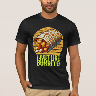 T-shirt j'aime bien burrito