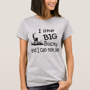 T-shirt J'aime Big Bucks et je ne peux pas mentir