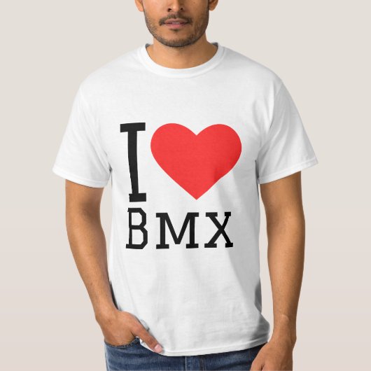 T-shirt J'aime bmx (Devant)