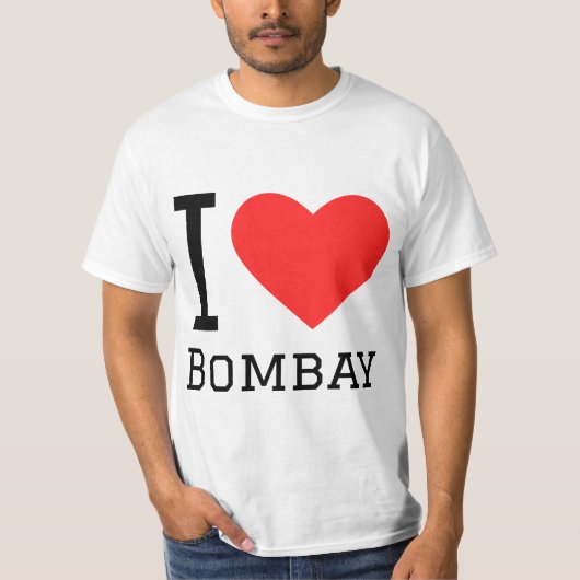 T-shirt J'aime Bombay (Devant)
