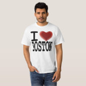 T-shirt J'aime BOSTON (Devant entier)