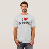 T-Shirt J'aime Bouddha (Devant entier)