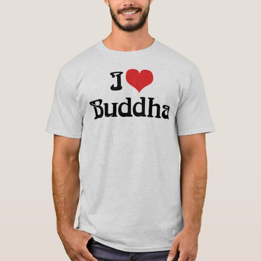 T-Shirt J'aime Bouddha (Devant)