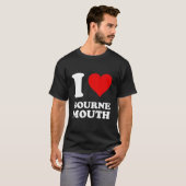 T-shirt J'aime Bournemouth (Devant entier)