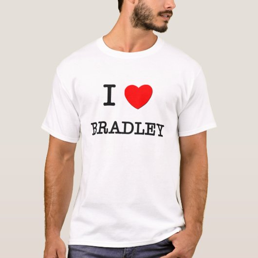 T-shirt J'aime Bradley (Devant)
