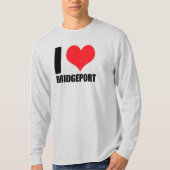 T-shirt J'aime Bridgeport (Devant)
