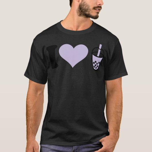 T-shirt J'aime Bubble Tea drôle oncle (Devant)