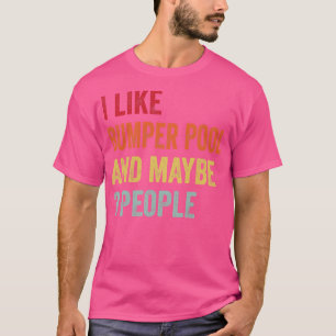 T-shirt J'Aime Bumper Pool Peut-Être 3 Personnes