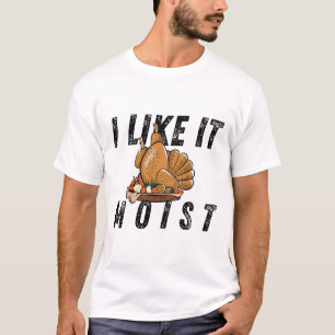 T-shirt J'aime ça Costume de Thanksgiving humide Cuisse de
