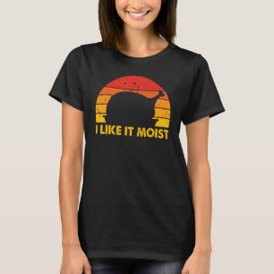 T-shirt J'aime ça humide Costume de Thanksgiving Cuisse de